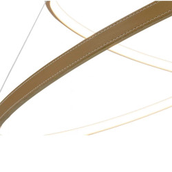 suspension design cuir
