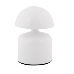 lampe table portable blanche brillant
