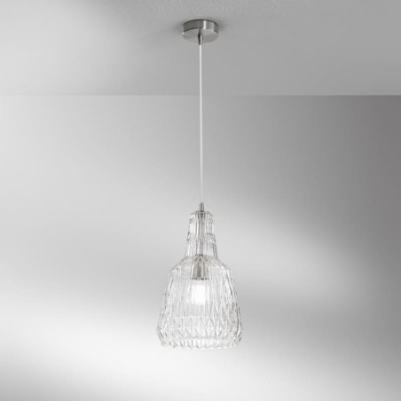 Suspension lustre cristal