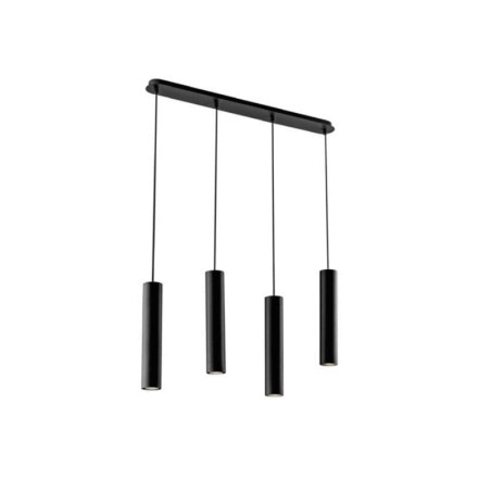 Suspension tubes noirs en métal