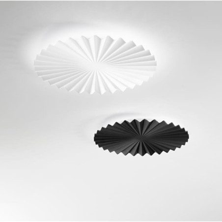 Plafonnier en éventail moderne