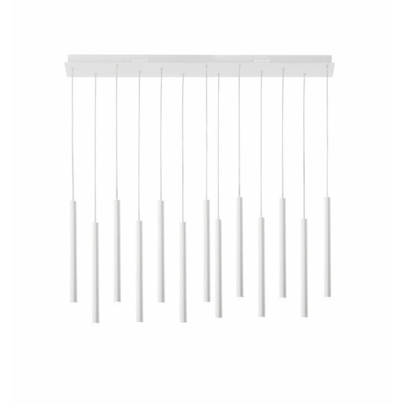 Suspension tubes blanc