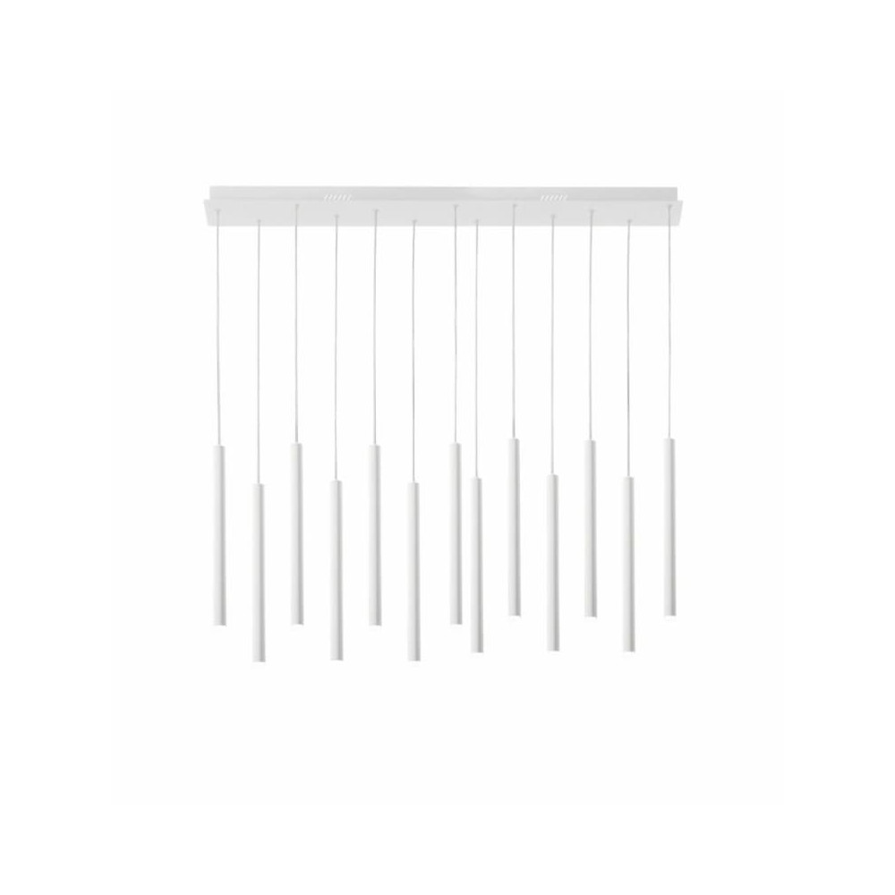 Suspension tubes blanc
