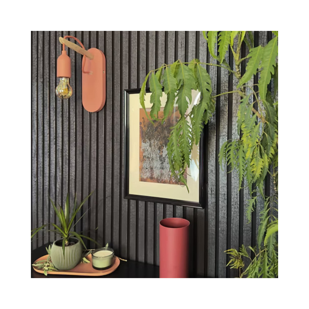 Applique murale couleur argile