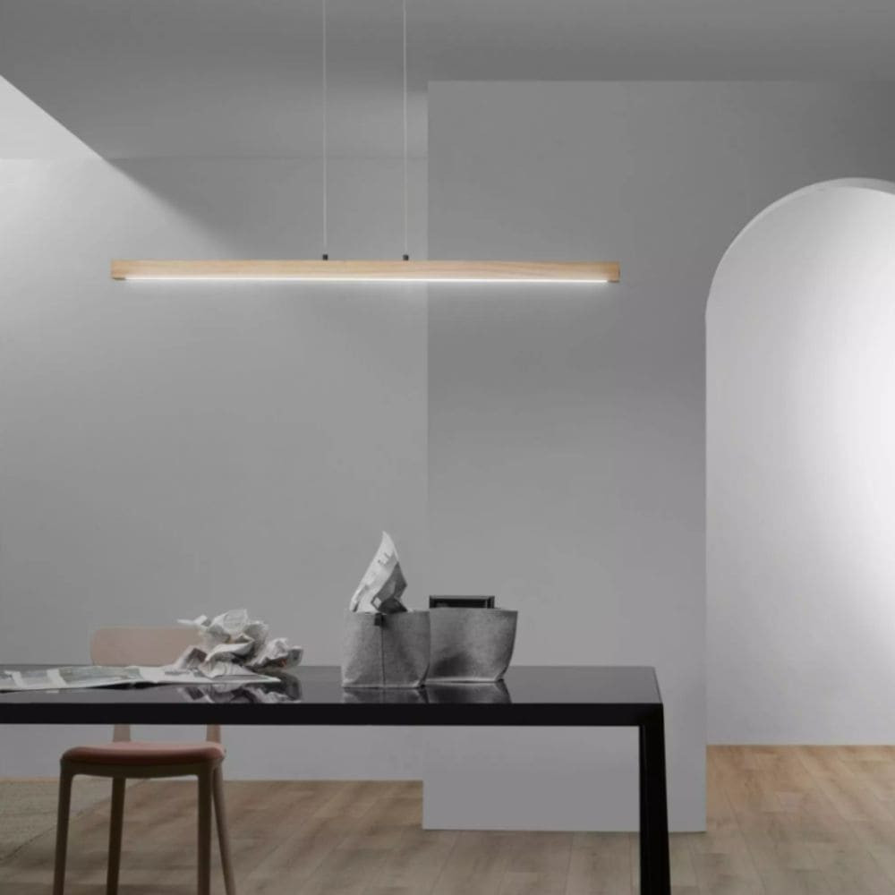 Suspension bois et métal