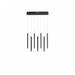 Suspension 7 tubes noirs