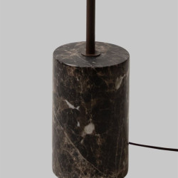 pied lampadaire marbre