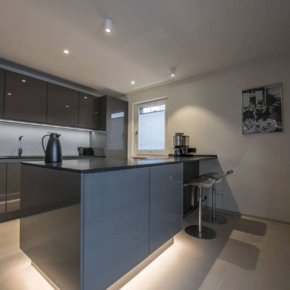 Plafonnier led blanc mat