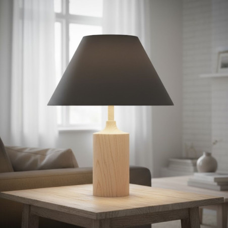 abat jour gris ardoise