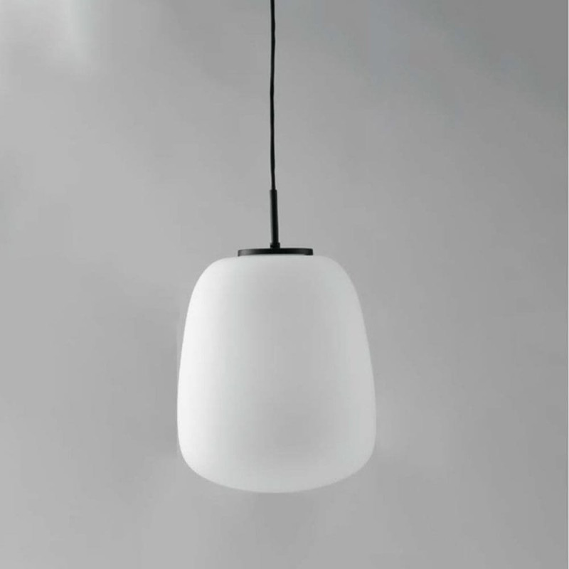 Suspension en verre dépoli