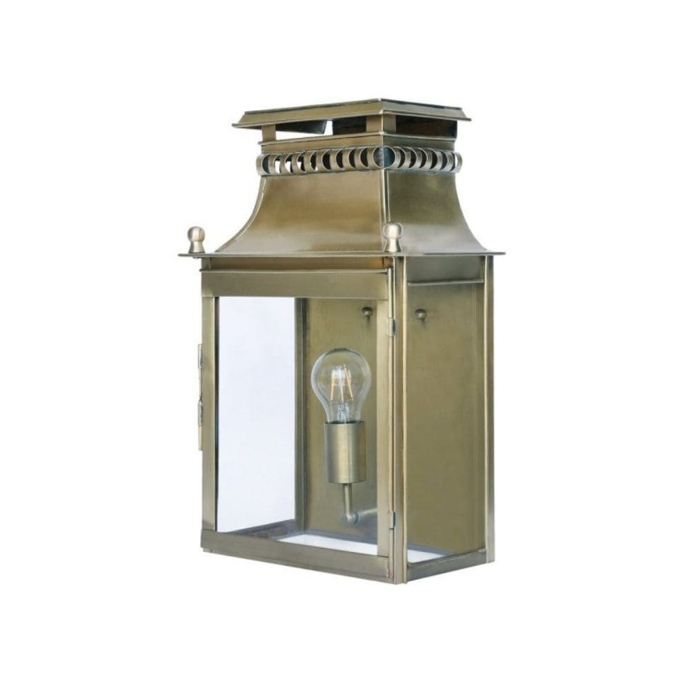 Applique murale or et transparente