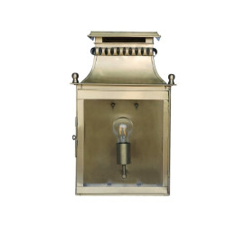 Applique murale extérieure en laiton chaleureuse