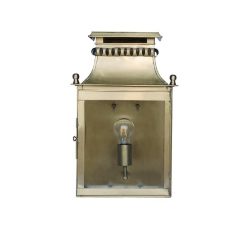 Applique murale extérieure en laiton chaleureuse