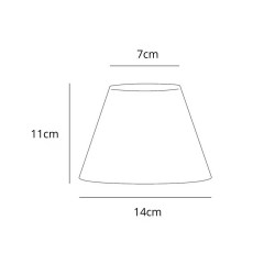 abat jour pour lampe rouge