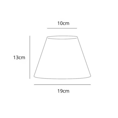 abat-jour rond beige pour lampe