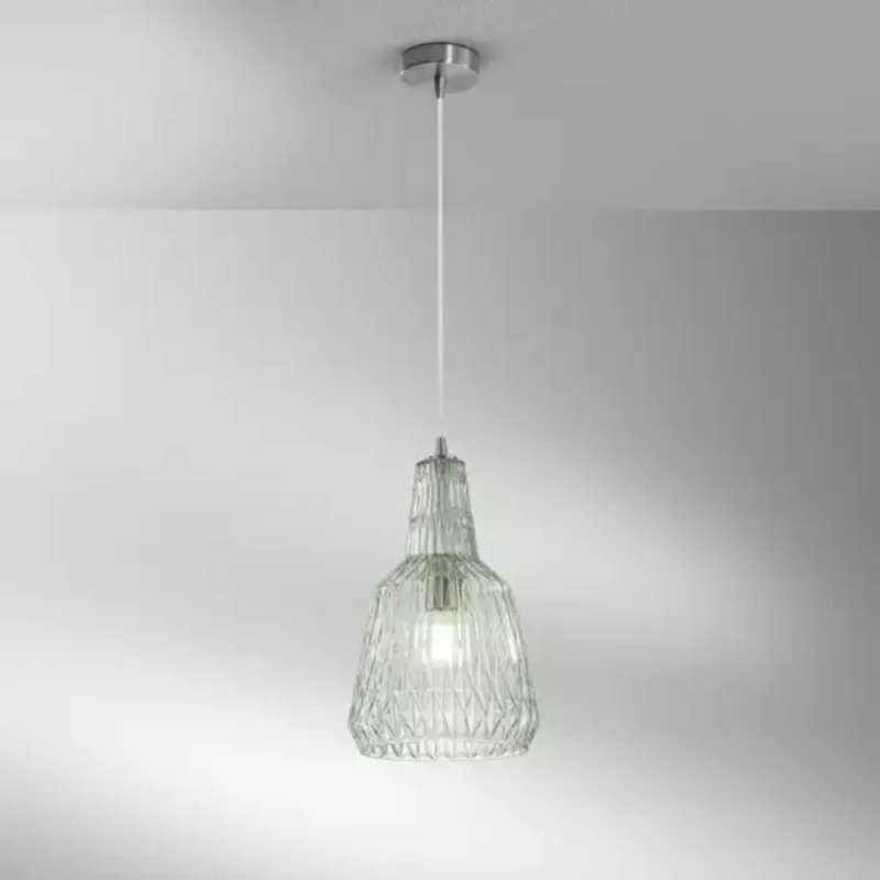 Suspension lustre verte