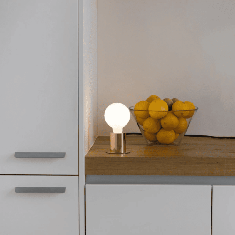 Lampe à poser rose gold