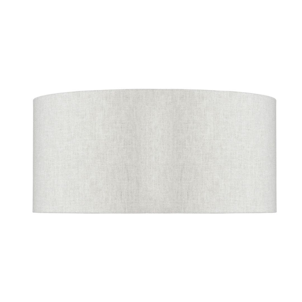 Grand abat-jour cylindre lin