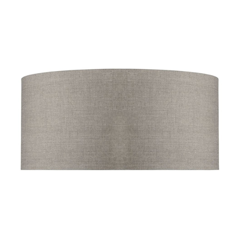 Grand abat-jour gris foncé