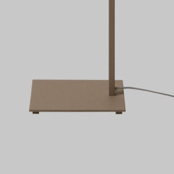 Lampadaire abat-jour pied