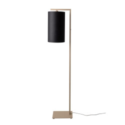 Lampadaire métal abat-jour noir