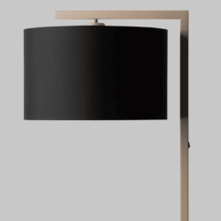 Lampadaire fin métal
