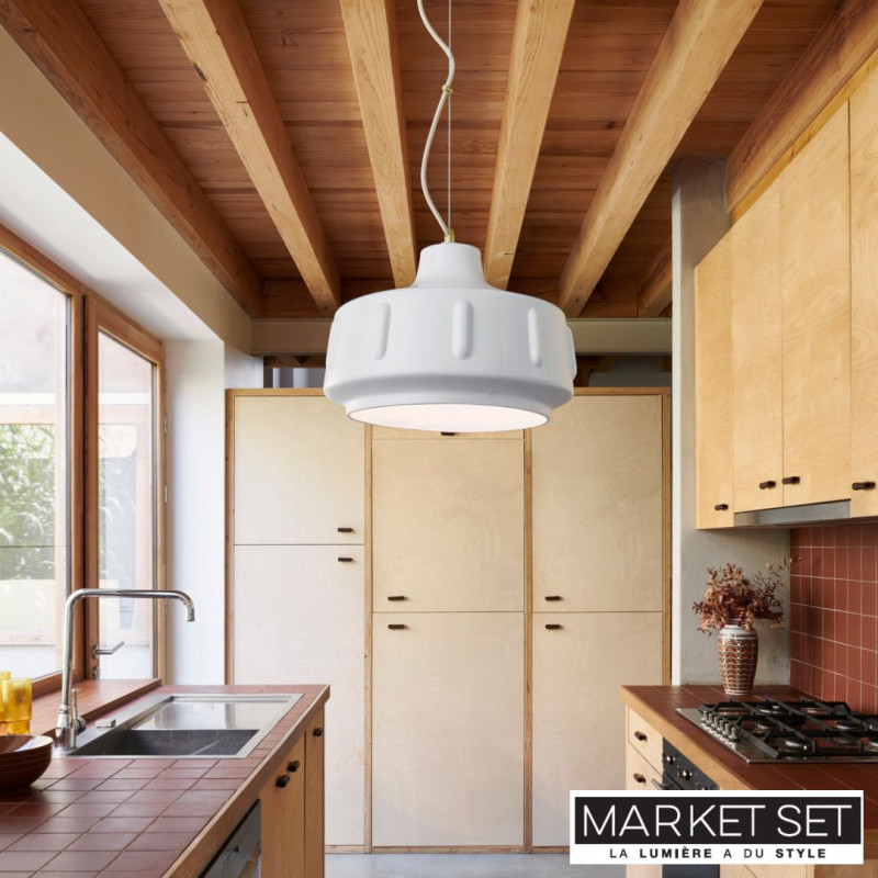 Grande suspension céramique