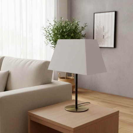 abat-jour lampe pyramide