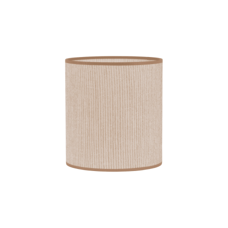 Abat-jour beige tube