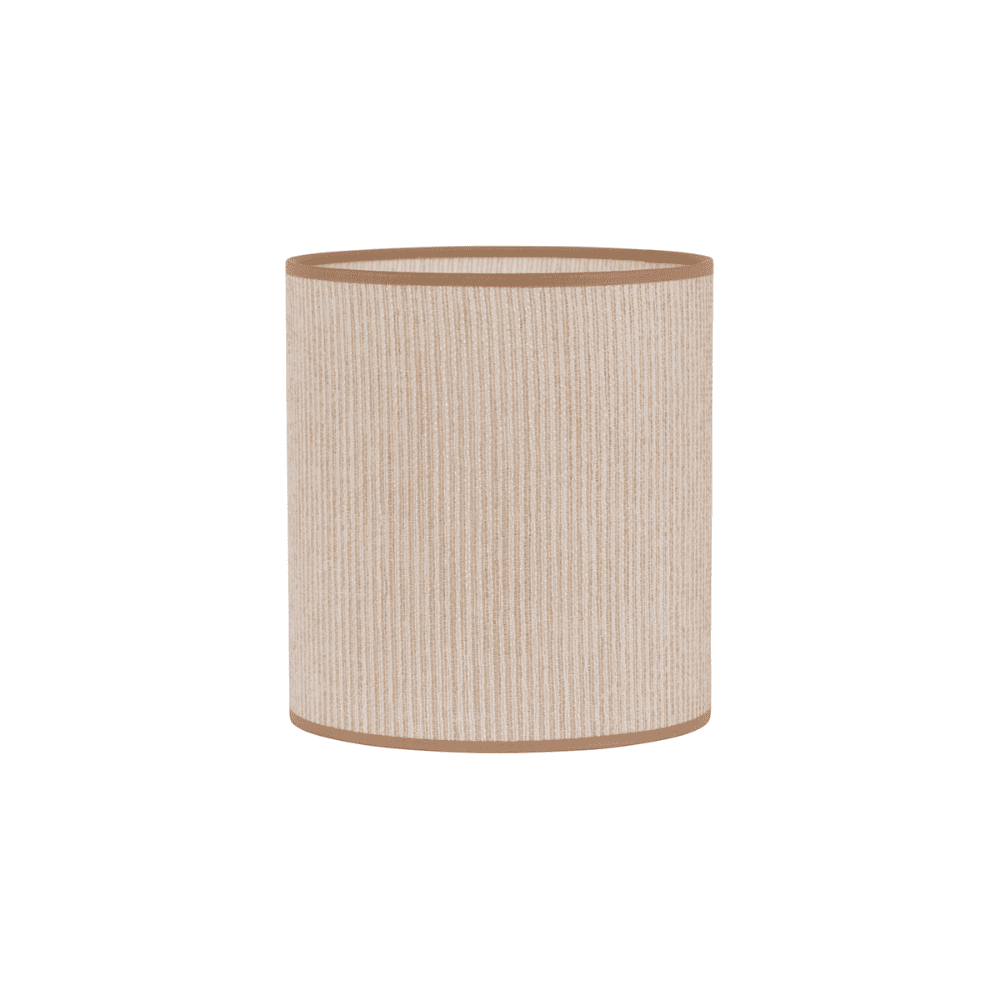 Abat-jour beige tube