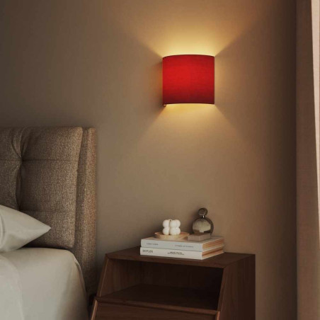 applique murale intérieur rouge