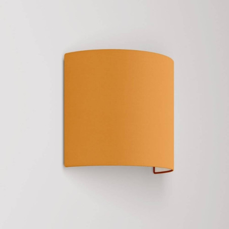 applique demi lune orange