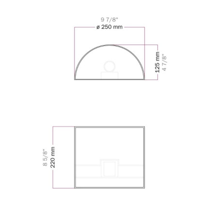 applique en coton orange