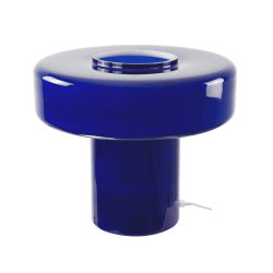 Grande lampe champignon verre