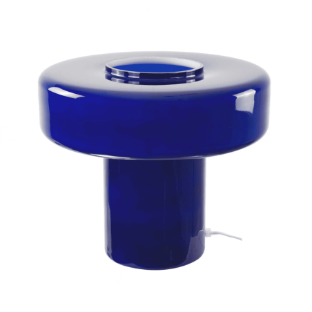 Grande lampe champignon verre