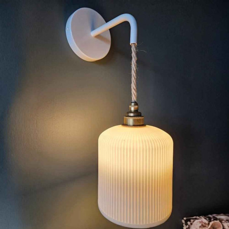 applique murale blanche