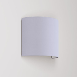 Applique murale en tissu lilas