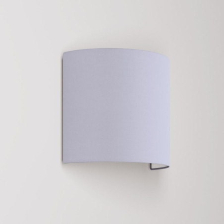 Applique murale en tissu lilas