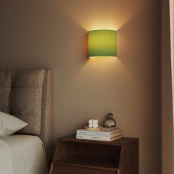 applique intérieur tissu vert pistache