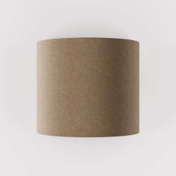 applique demi lune marron