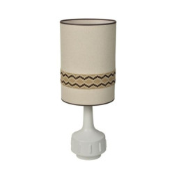Lampe abat-jour tissu