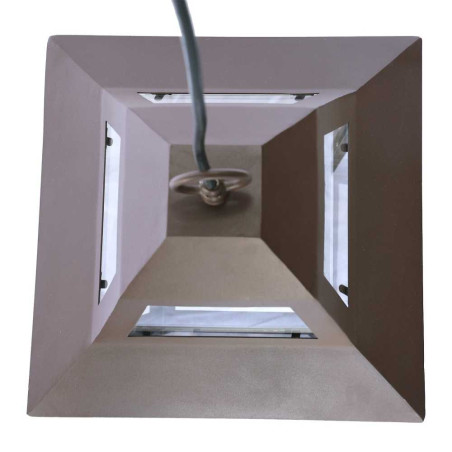 suspension marron extérieur