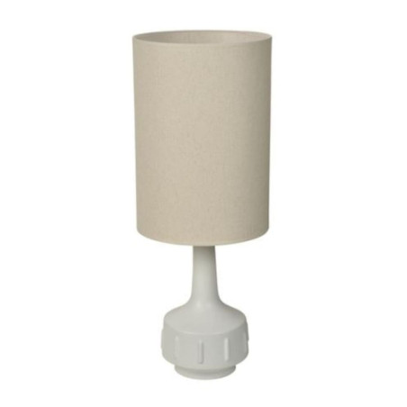 Lampe céramique blanche