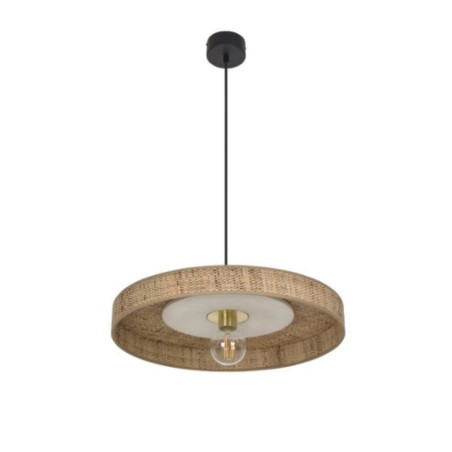 Suspension tressée naturelle