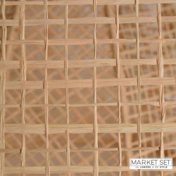 luminaire naturel en raphia