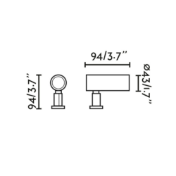 Projecteur à piquet extérieur
