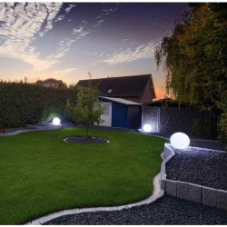 Boule extérieur blanche