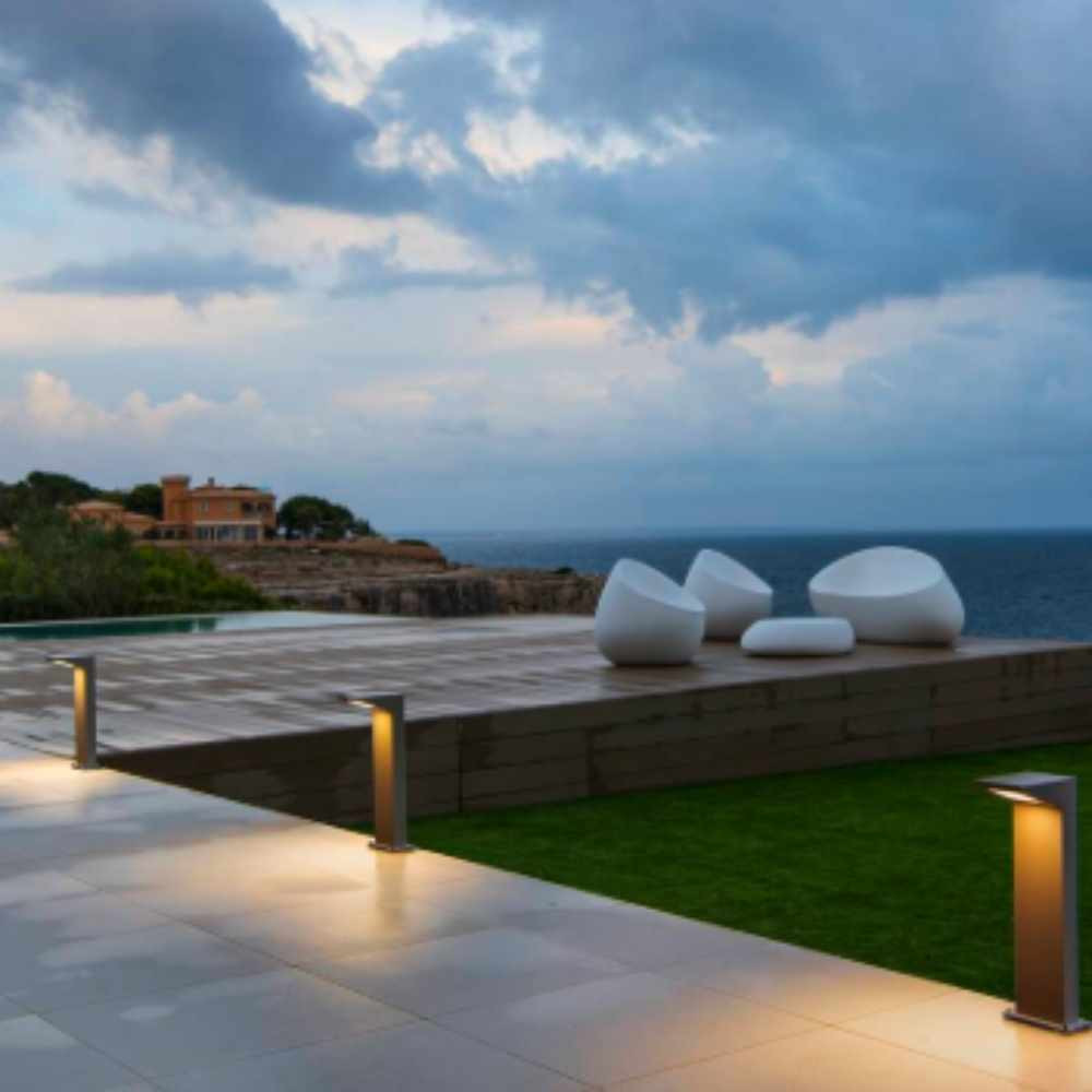 borne extérieur anthracite