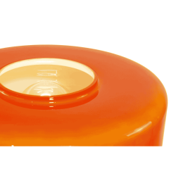 Lampe vintage champignon orange