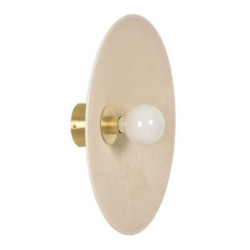 Applique conique beige